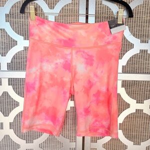 NWT GAP Pink Tie-Dye Women's Bike Shorts